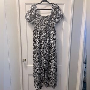 SHEIN black and white jumpsuit size 2XL